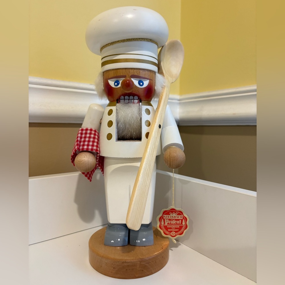 Steinbach Original Chef Nutcracker with Spoon Chubby Cook